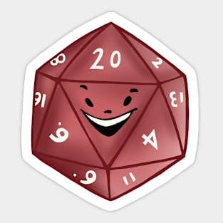 d20 Sticker